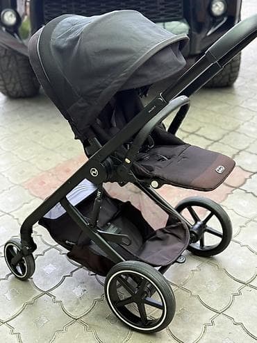 Коляска, Cybex, цвет - Черный, Б/у, Самовывоз