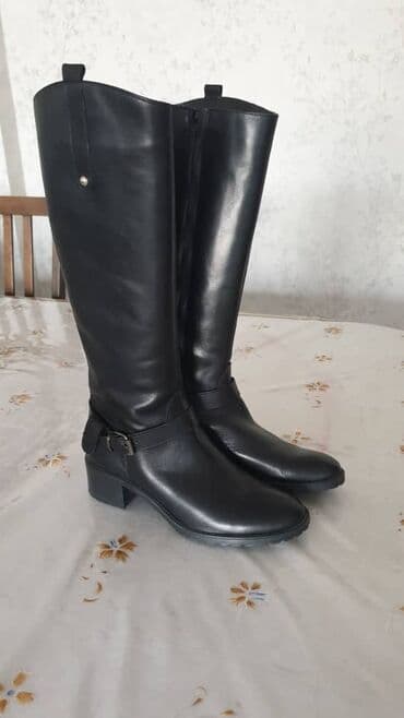 купить сапоги женские зимние кожаные италия: Продаю новые Итальянские кожанные сапоги. Размер 39 — 1