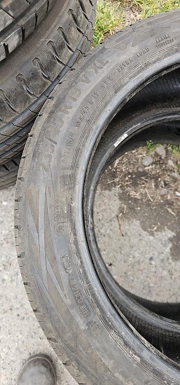 9 r20: Шины 235 / 45 / R 19, Лето, Б/у, Пара, Легковые, Польша, Continental — 3