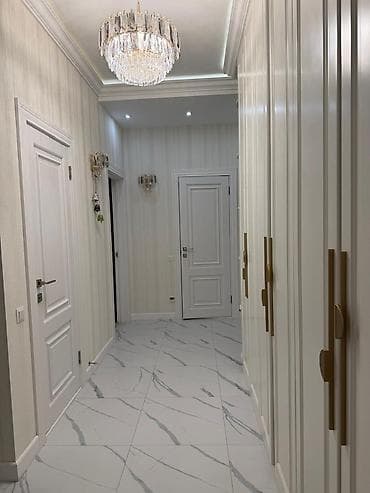 sky: 3 комнаты, 93 м², Асанбай мкр Элитка, 3 этаж, Евроремонт — 1