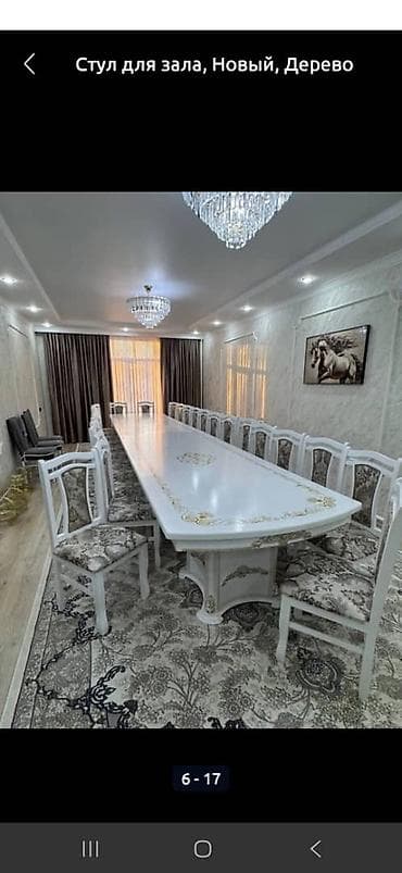 Столдор: ЗАМАНБАП СТОЛ ЖАНА СТУЛДАР – ОРТОМЧУСУЗ, ТУЗ ЦЕХТЕН! Сиздин үйүңүзгө — 5