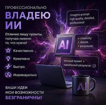 Профессиональные услуги по работе с ИИ Что делаю: - Сильные и точные