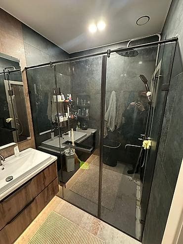 стекляные перегородки: Стеклянные душевые перегородки и двери под заказ - Типы систем — 3