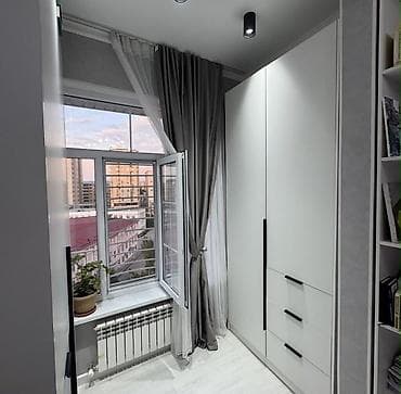 Квартиры: 1 комната, 35 м², Джал мкр (в т.ч. Верхний, Нижний, Средний) 7 этаж, Дизайнерский ремонт — 4