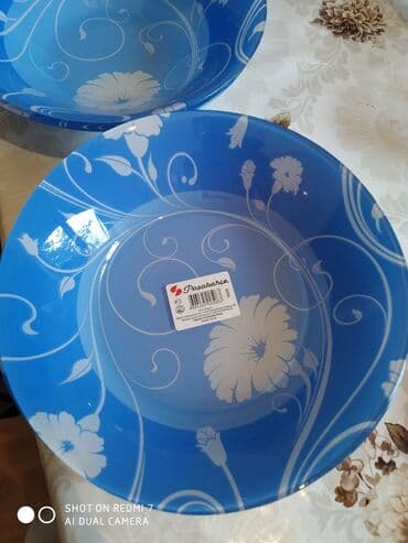 цена посуды люминарк: Тарелки, салатницы от Luminarick, 2 глубоких, 6 средних, новые — 3