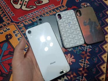 айфон х бу бишкек: IPhone Xr, Колдонулган, 64 ГБ, Ак, Каптама — 6