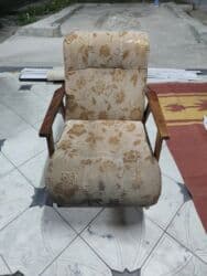 реставрация кожаного кресла: Мебельный комплект и сундук. 1) Кресло с подлокотниками: - Каркас из — 2