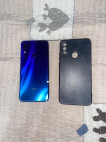 redmi 13 с: Redmi, Redmi Note 7, Колдонулган, 64 ГБ, түсү - Көк, 2 SIM — 2