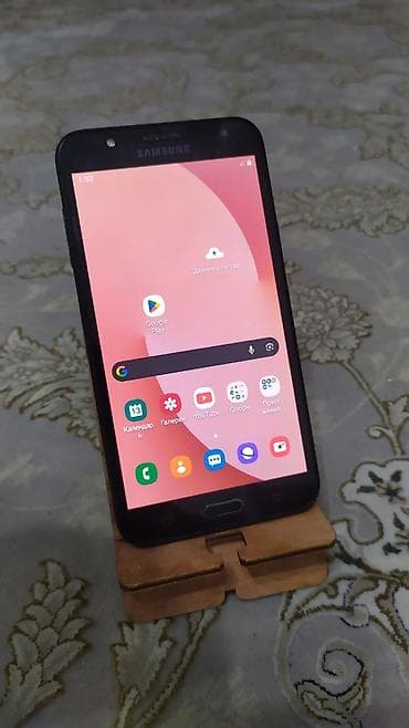google pixe: Samsung Galaxy J7 2018, Б/у, 16 ГБ, цвет - Черный, 2 SIM — 2