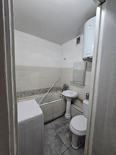 Недвижимость: 1 комната, 35 м², Кок-Жар мкр 105 серия, 9 этаж, Евроремонт — 3