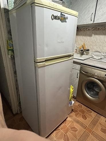 Техника и электроника: Холодильник Nord, Б/у, Двухкамерный, 155 * — 1