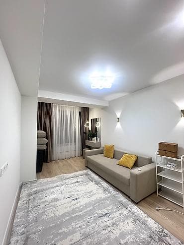 квартиры малосемейка: 1 комната, 43 м², Евроремонт — 3