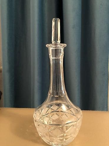 хрустальное посуду: Хрусталь 0,5мл. Высота с крышкой 25 см — 1