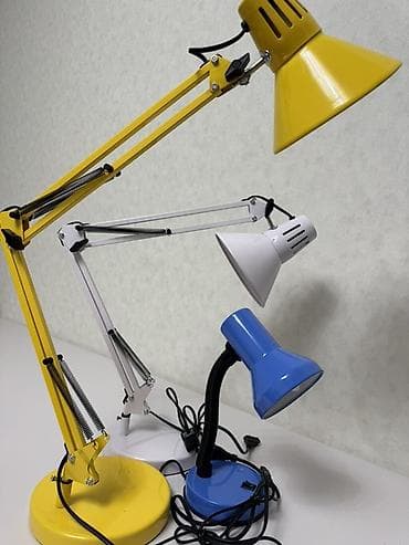 Настольные лампы — набор разноформатных моделей для рабочего стола