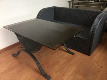 купить мебель из искусственного ротанга бу: Бакча эмерек комплекти — 5