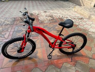 купить кресло на велосипед для ребенка: Подростковый велосипед, Диаметр колес 26 дюймов, Б/у — 1