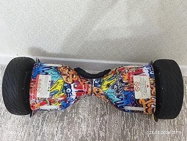 гироскутер батарея: Гироскутер с ярким граффити-принтом - Диаметр колёс: около 10" — 1