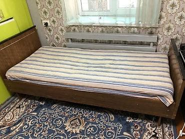 односпальная гарнитуры: Спальный гарнитур, Б/у, Односпальная кровать, Дерево, Самовывоз — 9