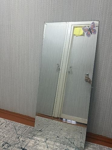 m зеркала: Напольное прямоугольное зеркало без рамы — 1