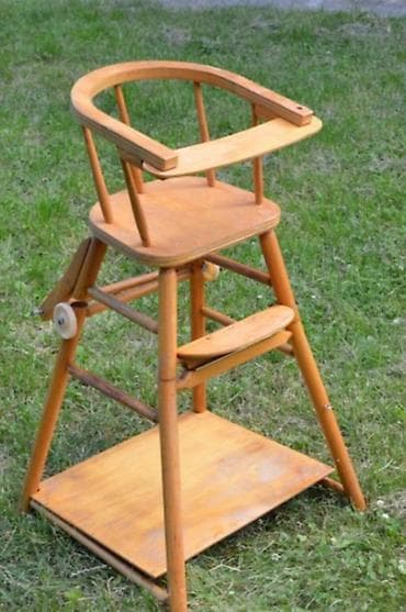 Стульчик для кормления, Другой бренд, Дерево, Другой вид, цвет - Коричневый at lalafo.kg Стульчик для кормления, Другой бренд, Дерево, Другой вид, цвет - Коричневый