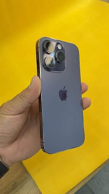 айфон по низкой цене: IPhone 14 Pro, Б/у, 256 ГБ, 81 % — 2