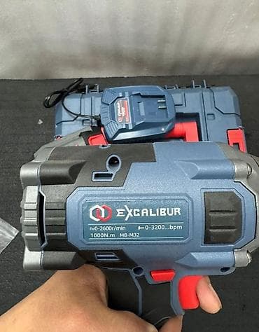 excalibur: Аккумуляторный ударный гайковерт Excalibur 128V - Мощность и крутящий — 4