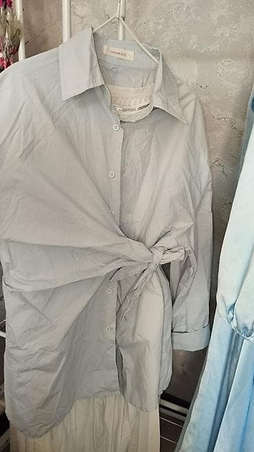 Мужская обувь: Вечернее платье, А-силуэт, Длинная модель, С рукавами, M — 6