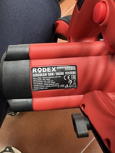 rodex бензопила: Циркулярная пила RODEX RXD362 - Питание: 230 В / 50 Гц - Мощность — 3