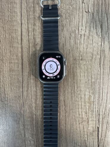 нетбук купить недорого: Apple Watch Ultra 49 mm В Титановом корпусе Состояние отличное — 4