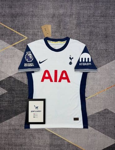 срочно продаю в связи с переездом: Son Hueng Min x Tottenham 24/25 home jersey 🤍💙 ✏️ Размеры для — 1
