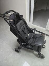 купить коляску трость бу: Коляска, цвет - Черный, Б/у — 1