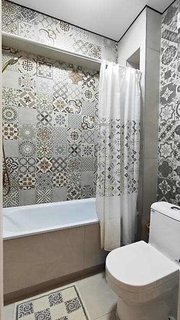 квартира мадина рынок: 3 комнаты, 76 м², Элитка, 4 этаж, Дизайнерский ремонт — 9