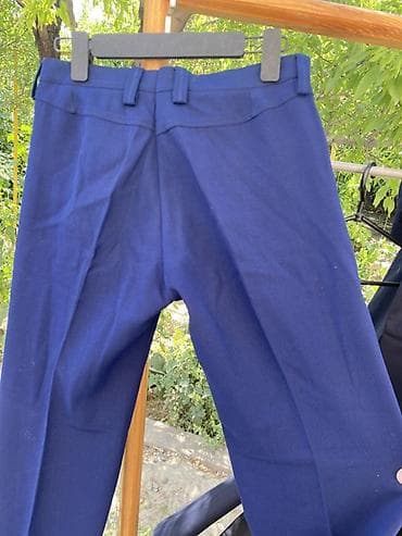 mind error jeans: 🟦 Винтажные ярко-синие брюки (Стиль Ретро / Унисекс) Продаю — 4
