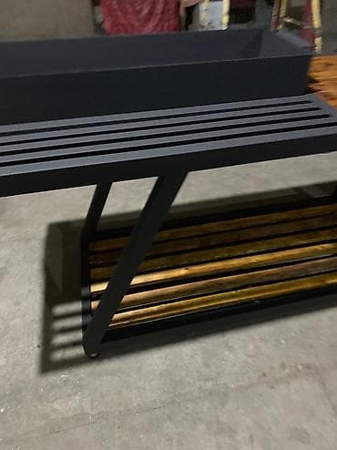 оборудование кафе: Мангал. Проф труба 40х60 лист 4мм. Мангал 1 метр стол 1 метр — 5