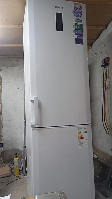 Морозильники: Холодильник Beko, Б/у, Двухкамерный, 2 * — 1