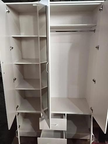 зеркело: Шифоньер, шкаф для одежды, Новый, ЛДСП — 10