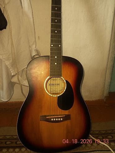 гитара кылы: Акустическая гитара ZIRCON (Music For Life) - Тип: шестиструнная — 4