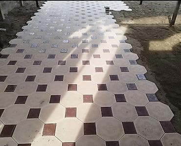 Тротуарная плитка и мощение под ключ - Виды плитки: прямоугольный — 4