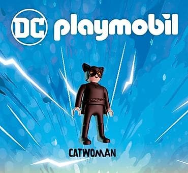 huggies бишкек: Игрушка/фигурка Kinder Surprise DC Playmobil - Catwoman — 1