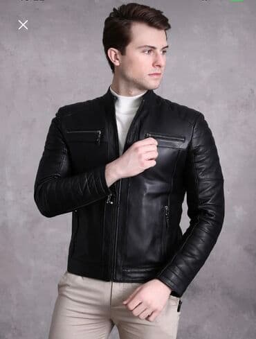 jack a5 цена: Продам куртку,производство: Турция, материал кожа 100%. Цвет черный — 2