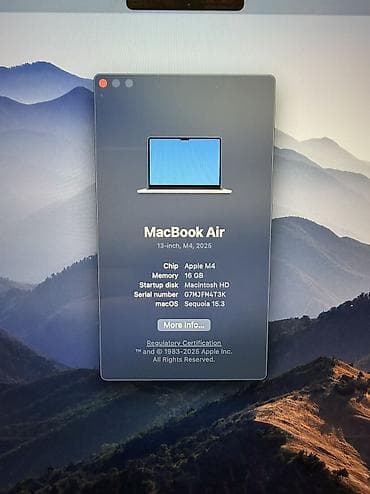 Ноутбуки и аксессуары: Для учебы, Б/у, Apple M4, ОЗУ, RAM: 16 ГБ — 5