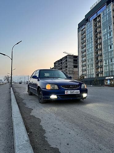 1: Hyundai Accent: 2000 г., 1.6 л, Автомат, Бензин, Седан — 2