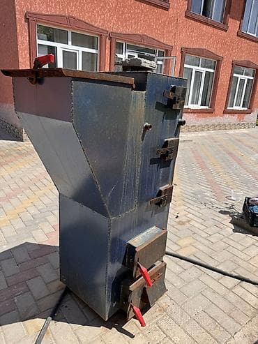 газ для казана: Твердотопливный котёл Тип управления: Механический — 1