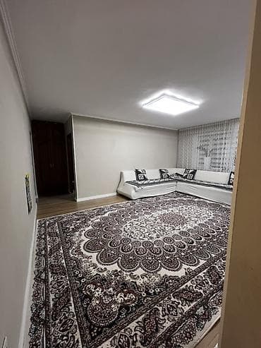 osh flat: 3 комнаты, 57 м², Хрущевка, 1 этаж, Свежий ремонт — 1