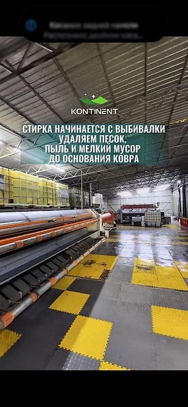 Клининг кызматтары: Килемдерди жуу, | Килем, Паластар, Акысыз жеткирүү — 1