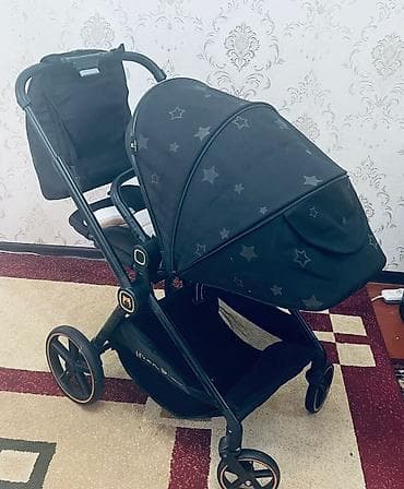 2 в 1: Прогулочная коляска INING BABY, универсальная 2-в-1 — 1