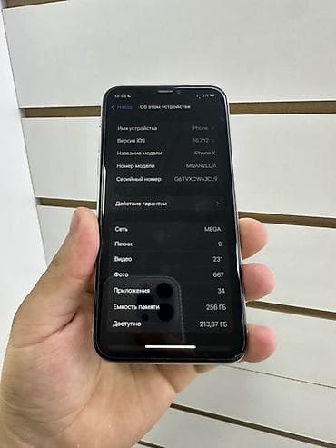 аифоны: IPhone X, 256 ГБ, Space Gray, 100 % — 3