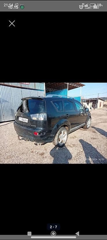 sprinter 2 2: Mitsubishi Outlander: 2008 г., 2 л, Механика, Дизель, Кроссовер — 5