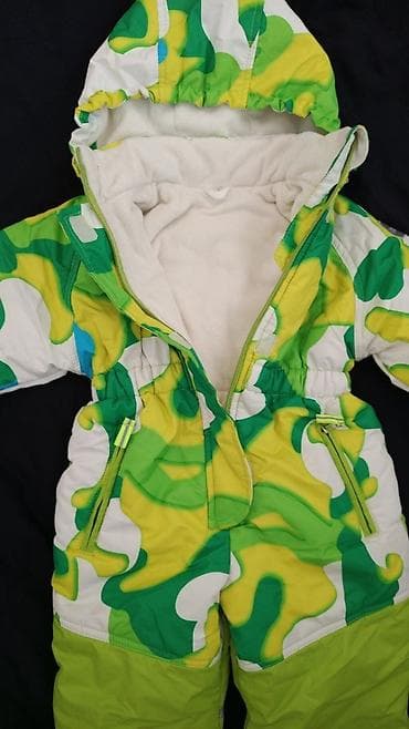 m s: 💚 Детский зимний комбинезон Modus 📏 Размер 74 (6–9 мес) ✨ Состояние — 3