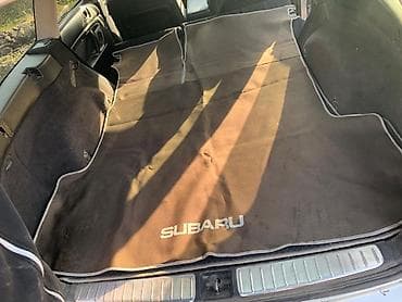 Ворсовые Полики Для багажника Subaru, цвет - Черный